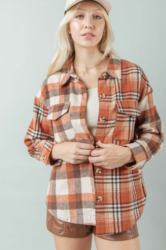 Autumn Plaid Flannel - Arrowhead Boutique