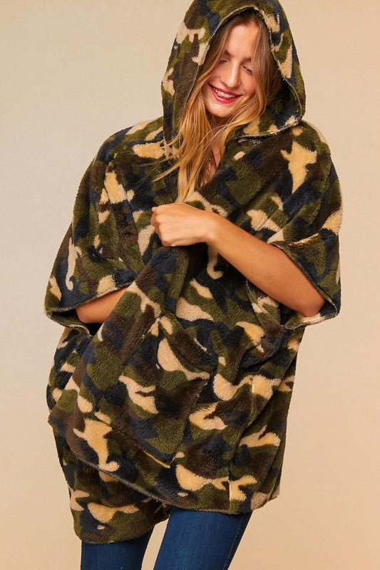 CAMO Sherpa - Arrowhead Boutique