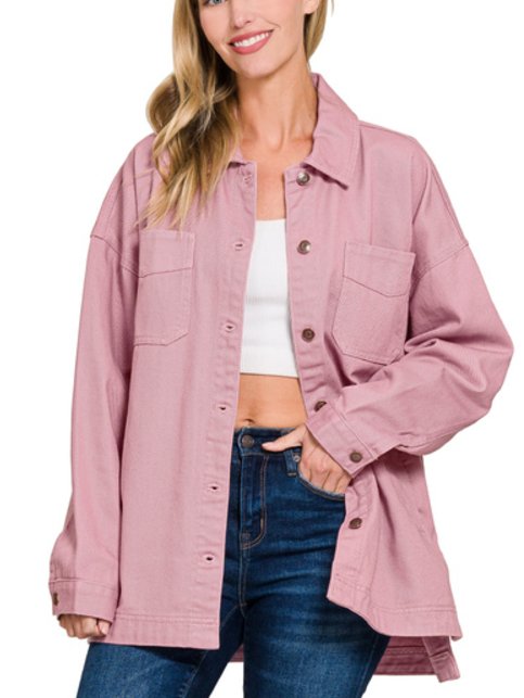 Oversized Button Down - Arrowhead Boutique