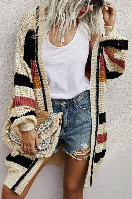 Stripe Cardi - Arrowhead Boutique