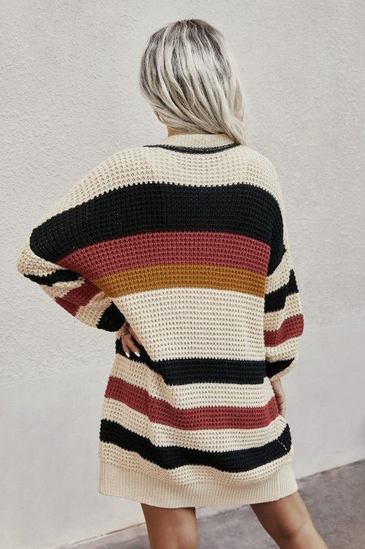 Stripe Cardi - Arrowhead Boutique